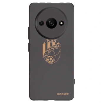 Picasee silikonový černý obal pro Xiaomi Redmi A3 - FC Viktoria Plzeň I