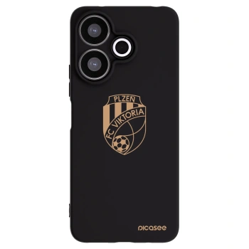 Picasee silikonový černý obal pro Xiaomi Redmi 13 4G - FC Viktoria Plzeň I