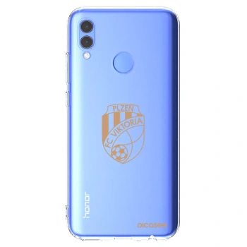 Picasee silikonový průhledný obal pro Honor 10 Lite - FC Viktoria Plzeň I