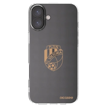 Picasee silikonový průhledný obal pro Apple iPhone 16 Plus - FC Viktoria Plzeň I