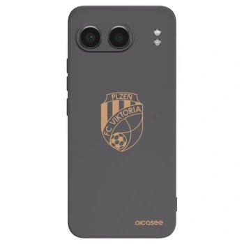 Picasee silikonový černý obal pro OnePlus Nord 4 - FC Viktoria Plzeň I
