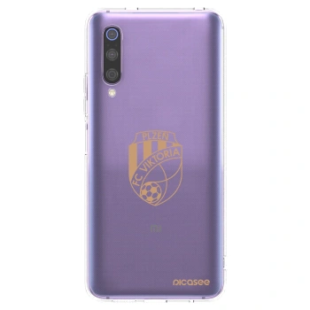 Picasee silikonový průhledný obal pro Xiaomi Mi 9 - FC Viktoria Plzeň I