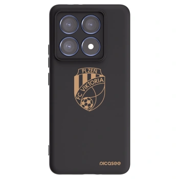 Picasee silikonový černý obal pro Xiaomi 14T Pro - FC Viktoria Plzeň I