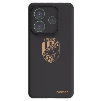 Picasee silikonový černý obal pro Xiaomi Redmi Note 14 5G - FC Viktoria Plzeň I