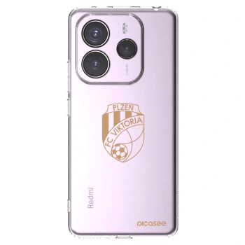 Picasee silikonový průhledný obal pro Xiaomi Redmi Note 14 5G - FC Viktoria Plzeň I