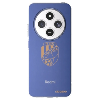 Picasee silikonový průhledný obal pro Xiaomi Redmi 14C - FC Viktoria Plzeň I