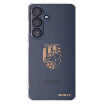 Picasee silikonový průhledný obal pro Samsung Galaxy S25 5G - FC Viktoria Plzeň I