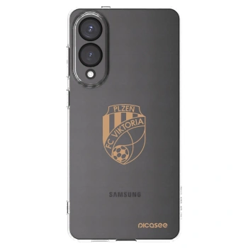 Picasee silikonový průhledný obal pro Samsung Galaxy S25 Edge 5G - FC Viktoria Plzeň I