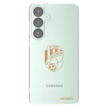 Picasee silikonový průhledný obal pro Samsung Galaxy S25+ 5G - FC Viktoria Plzeň I