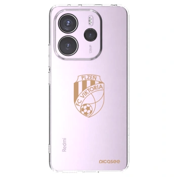 Picasee silikonový průhledný obal pro Xiaomi Redmi Note 14 4G - FC Viktoria Plzeň I