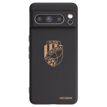Picasee silikonový černý obal pro Google Pixel 8 Pro - FC Viktoria Plzeň I