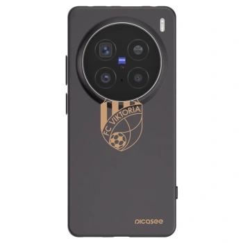 Picasee silikonový černý obal pro Vivo X200 Pro - FC Viktoria Plzeň I