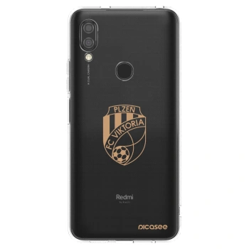 Picasee silikonový průhledný obal pro Xiaomi Redmi 7 - FC Viktoria Plzeň I