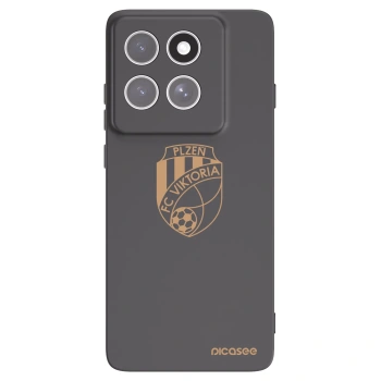 Picasee silikonový černý obal pro Motorola Edge 60 Pro - FC Viktoria Plzeň I