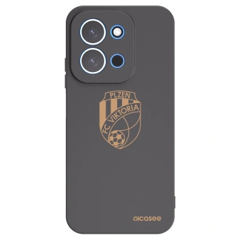 Picasee silikonový černý obal pro Xiaomi Redmi 15C 4G - FC Viktoria Plzeň I