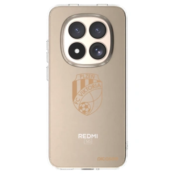 Picasee silikonový průhledný obal pro Xiaomi Redmi Note 15 Pro 4G - FC Viktoria Plzeň I