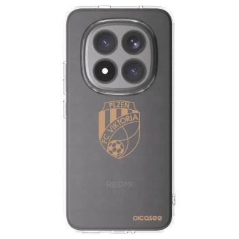 Picasee silikonový průhledný obal pro Xiaomi Redmi Note 15 Pro+ - FC Viktoria Plzeň I
