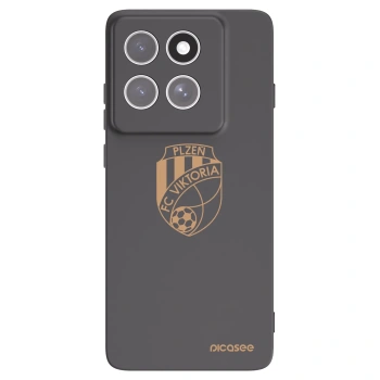 Picasee silikonový černý obal pro Motorola Edge 60 Fusion - FC Viktoria Plzeň I
