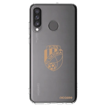 Picasee silikonový průhledný obal pro Huawei P30 Lite - FC Viktoria Plzeň I