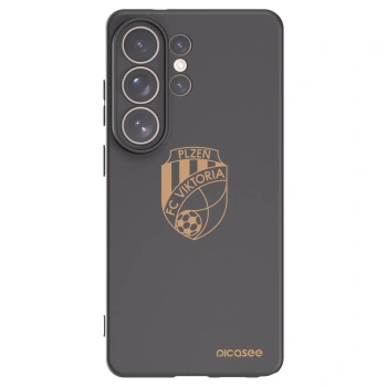 Picasee silikonový černý obal pro Samsung Galaxy S26 Ultra - FC Viktoria Plzeň I