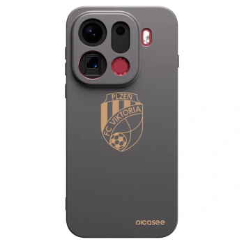 Picasee silikonový černý obal pro OPPO Find X9 Pro - FC Viktoria Plzeň I