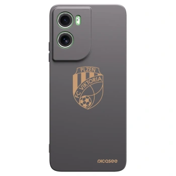 Picasee silikonový černý obal pro Motorola Moto G06 - FC Viktoria Plzeň I