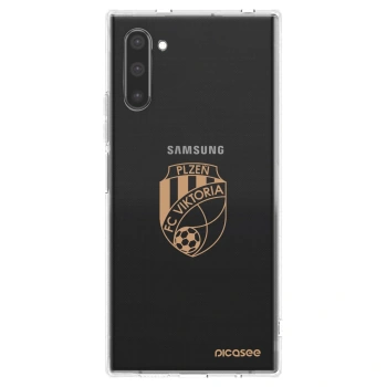 Picasee silikonový průhledný obal pro Samsung Galaxy Note 10 N970F - FC Viktoria Plzeň I