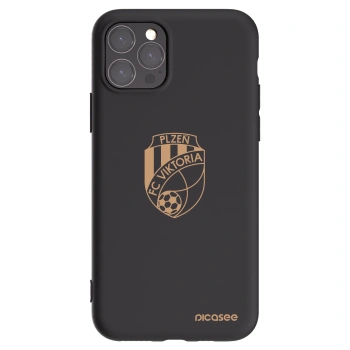 Picasee silikonový černý obal pro Apple iPhone 11 Pro - FC Viktoria Plzeň I