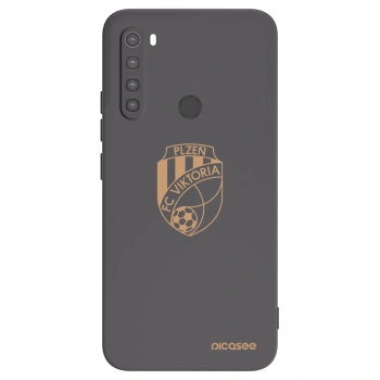 Picasee silikonový černý obal pro Xiaomi Redmi Note 8 - FC Viktoria Plzeň I