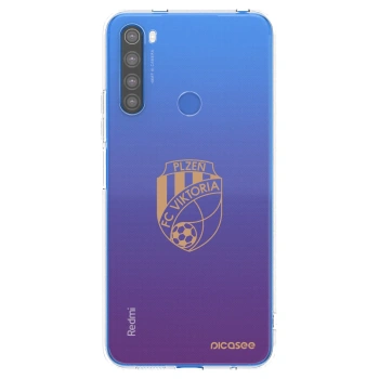 Picasee silikonový průhledný obal pro Xiaomi Redmi Note 8T - FC Viktoria Plzeň I