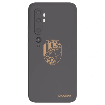Picasee silikonový černý obal pro Xiaomi Mi Note 10 (Pro) - FC Viktoria Plzeň I