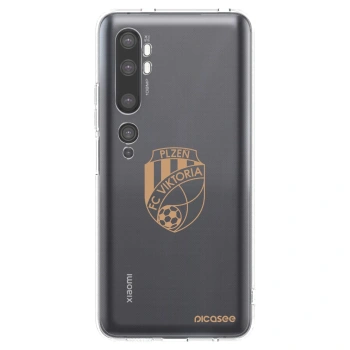 Picasee silikonový průhledný obal pro Xiaomi Mi Note 10 (Pro) - FC Viktoria Plzeň I