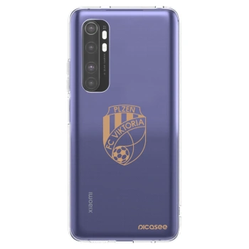 Picasee silikonový průhledný obal pro Xiaomi Mi Note 10 Lite - FC Viktoria Plzeň I