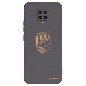 Picasee silikonový černý obal pro Xiaomi Redmi Note 9S - FC Viktoria Plzeň I