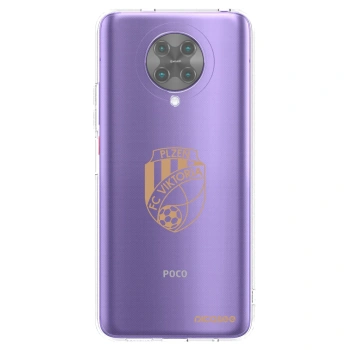 Picasee silikonový průhledný obal pro Xiaomi Poco F2 Pro - FC Viktoria Plzeň I