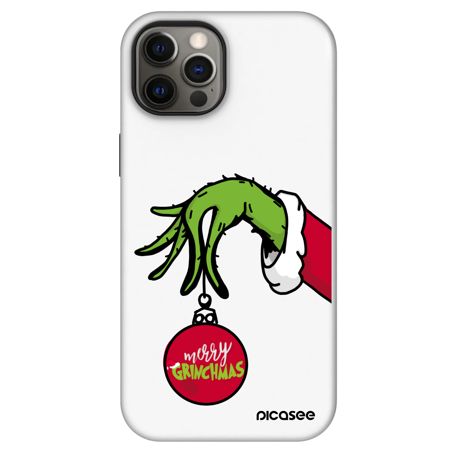 Picasee Fashion Case MagSafe Apple iPhone 12 Pro - Grinch