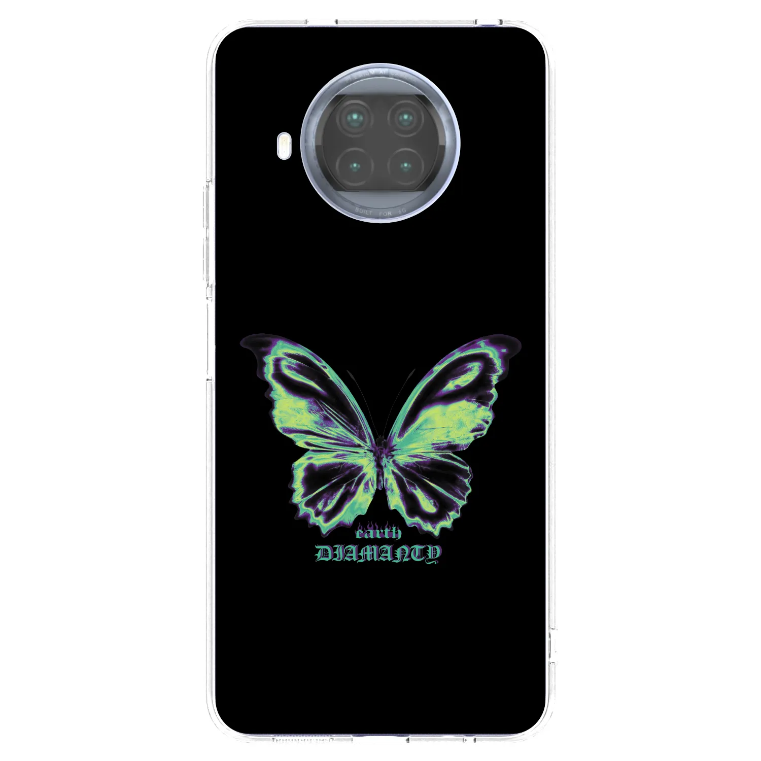 Picasee silikonový průhledný obal pro Xiaomi Mi 10T Lite - Diamanty Blue