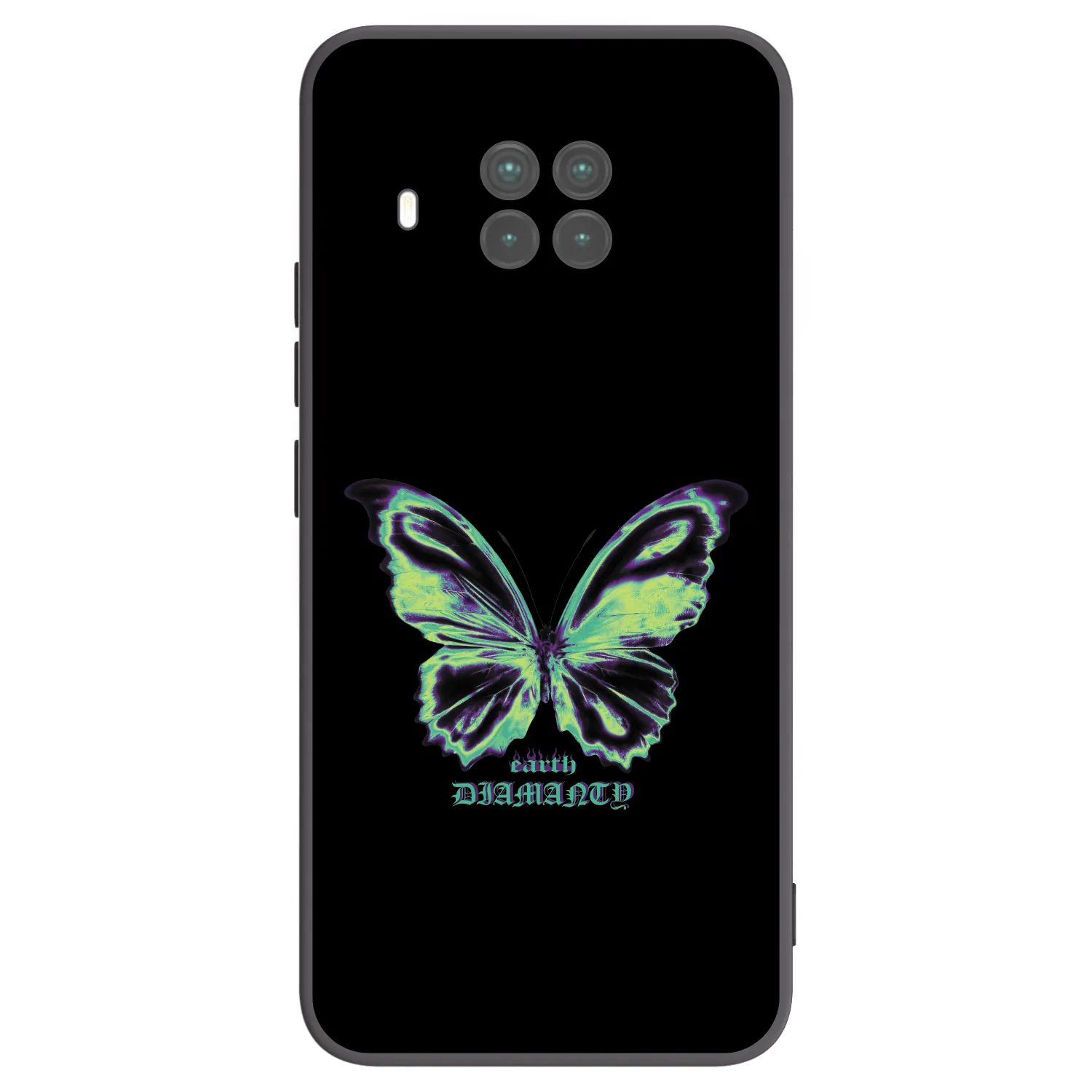 Picasee silikonový černý obal pro Xiaomi Mi 10T Lite - Diamanty Blue