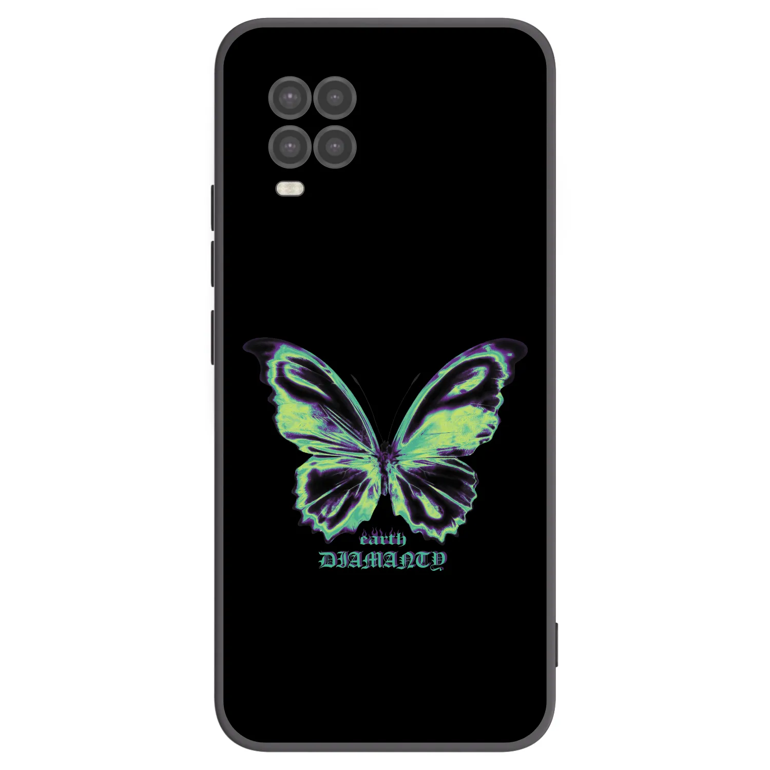 Picasee silikonový černý obal pro Xiaomi Mi 10 Lite - Diamanty Blue