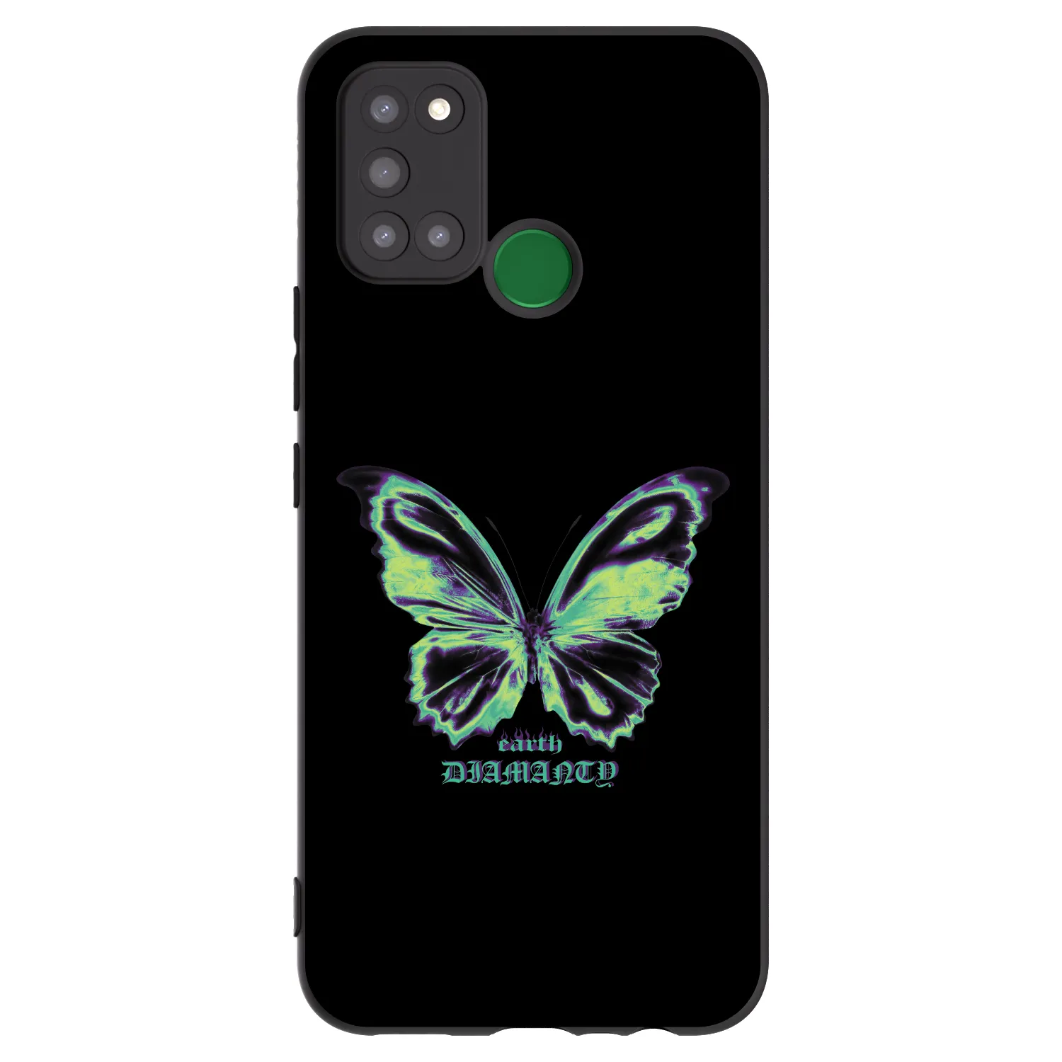 Picasee silikonový černý obal pro Realme 7i - Diamanty Blue