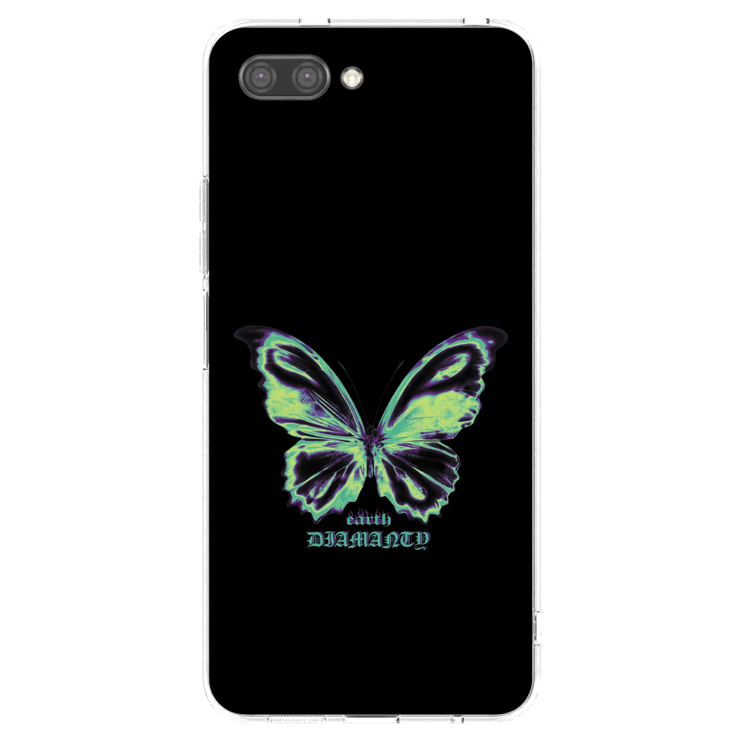Picasee silikonový průhledný obal pro Honor 10 - Diamanty Blue