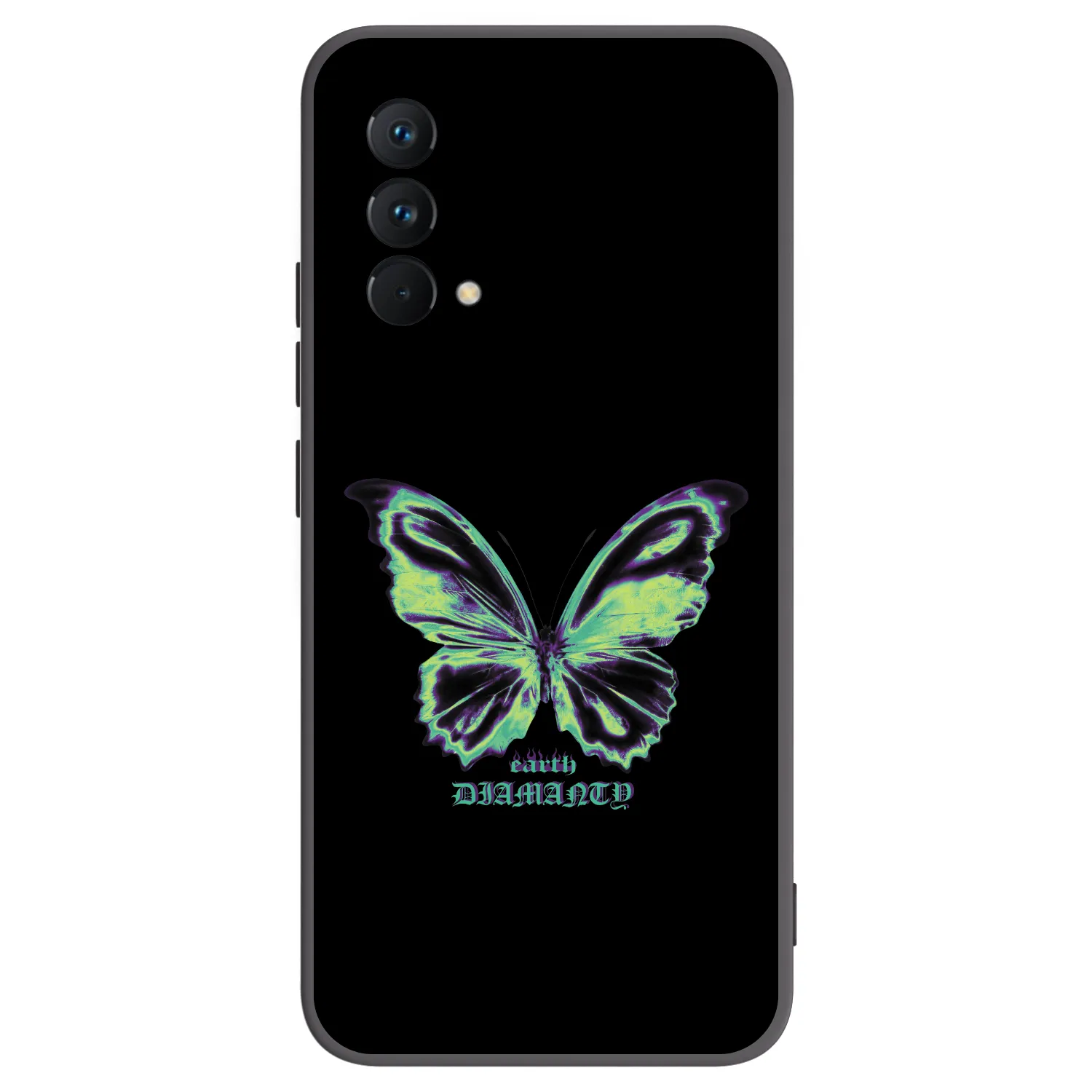 Picasee silikonový černý obal pro Realme GT Master Edition 5G - Diamanty Blue