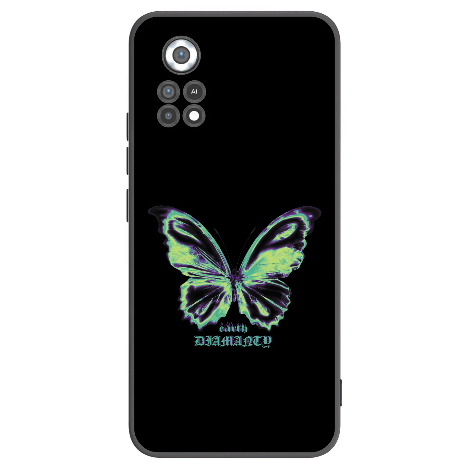 Picasee silikonový černý obal pro Xiaomi Poco X4 Pro 5G - Diamanty Blue