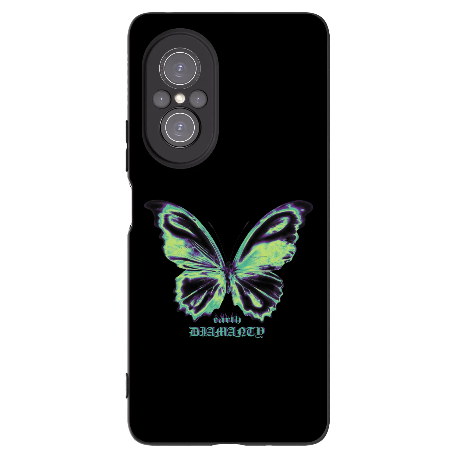 Picasee silikonový černý obal pro Huawei Nova 9 SE - Diamanty Blue