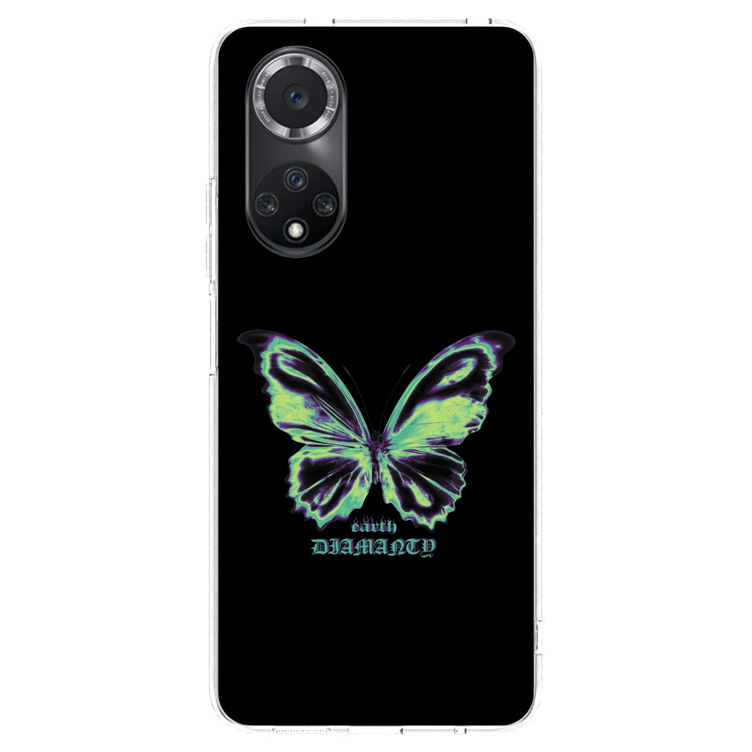 Picasee silikonový průhledný obal pro Huawei Nova 9 SE - Diamanty Blue