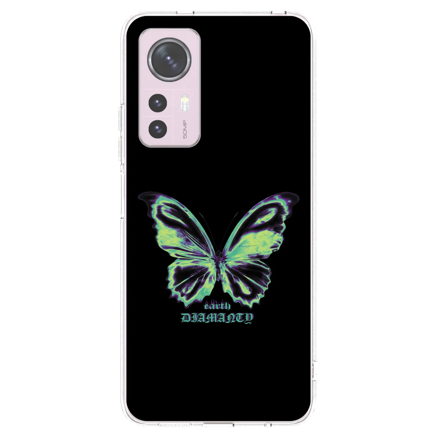 Picasee silikonový průhledný obal pro Xiaomi 12 - Diamanty Blue