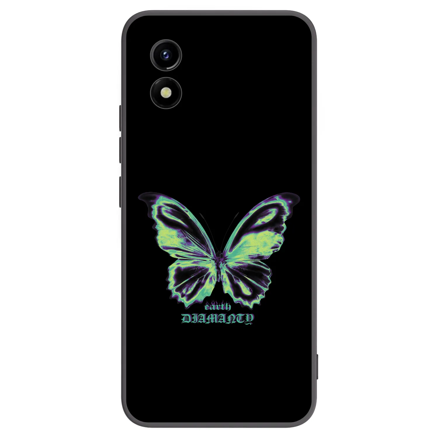 Picasee silikonový černý obal pro Vivo Y01 - Diamanty Blue