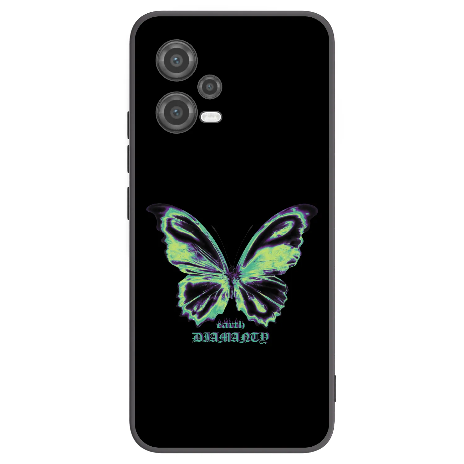 Picasee silikonový černý obal pro Xiaomi Poco X5 - Diamanty Blue