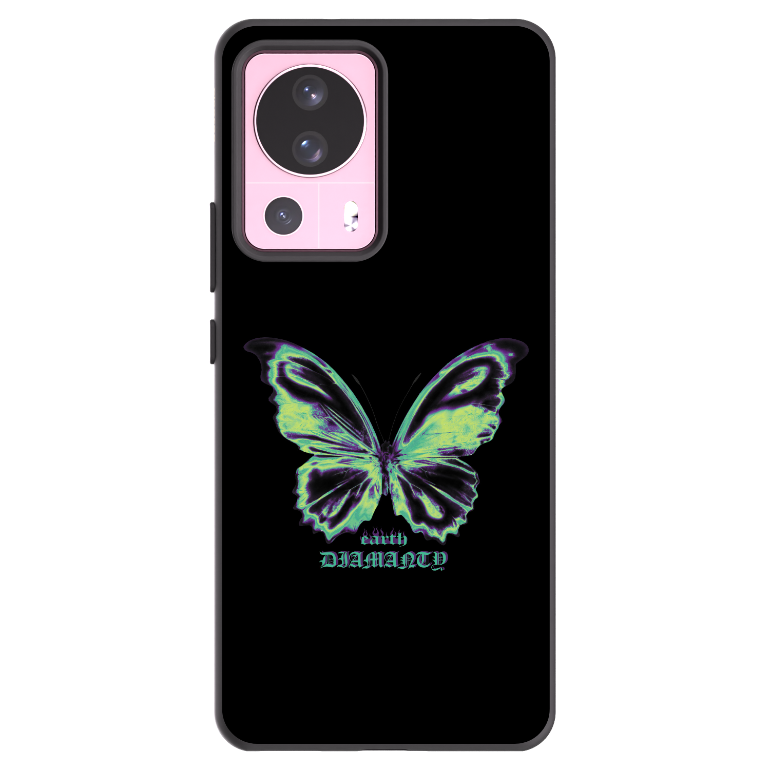 Picasee silikonový černý obal pro Xiaomi 13 Lite - Diamanty Blue