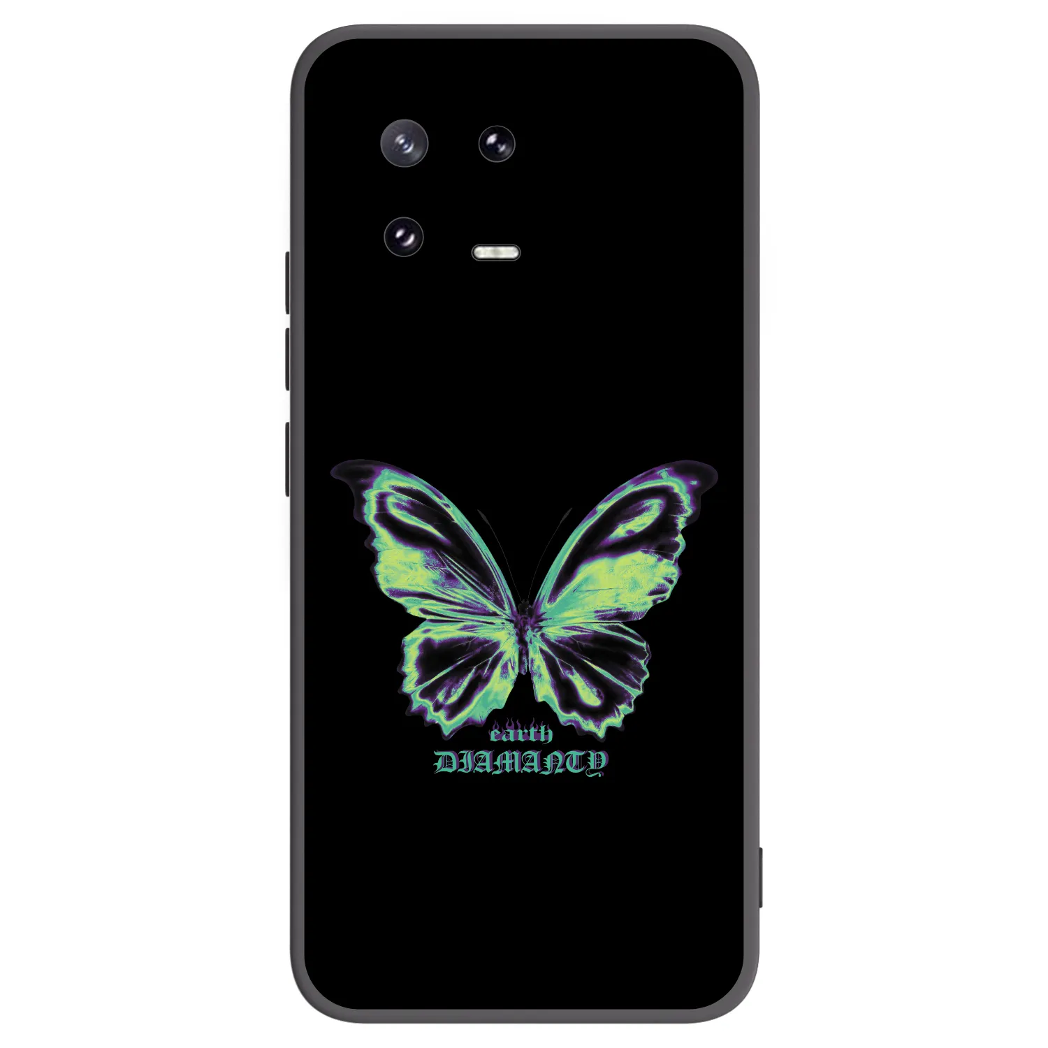 Picasee silikonový černý obal pro Xiaomi 13 Pro - Diamanty Blue
